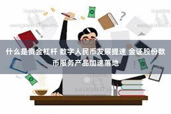 什么是资金杠杆 数字人民币发展提速 金证股份数币服务产品加速落地