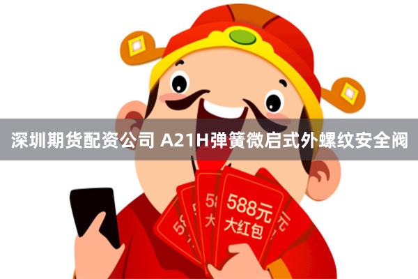 深圳期货配资公司 A21H弹簧微启式外螺纹安全阀